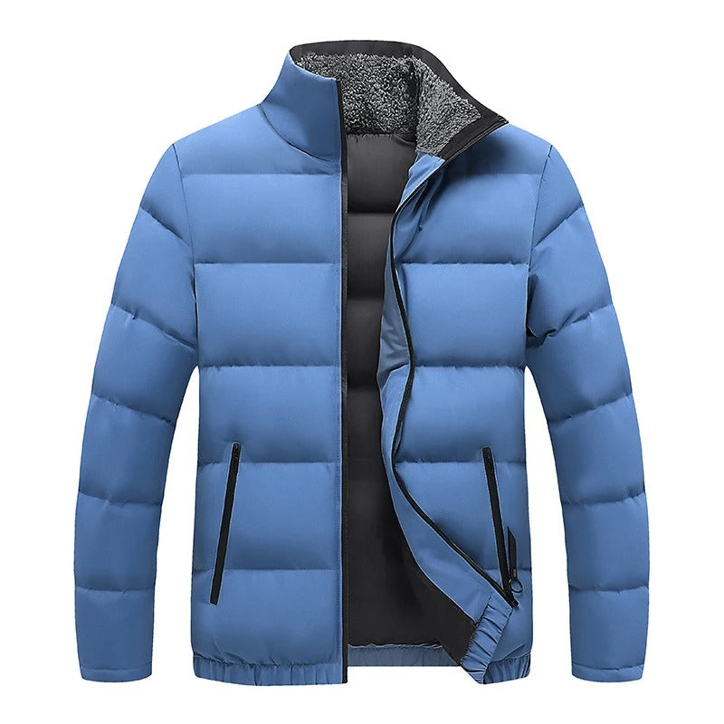 Veste d'hiver à col montant