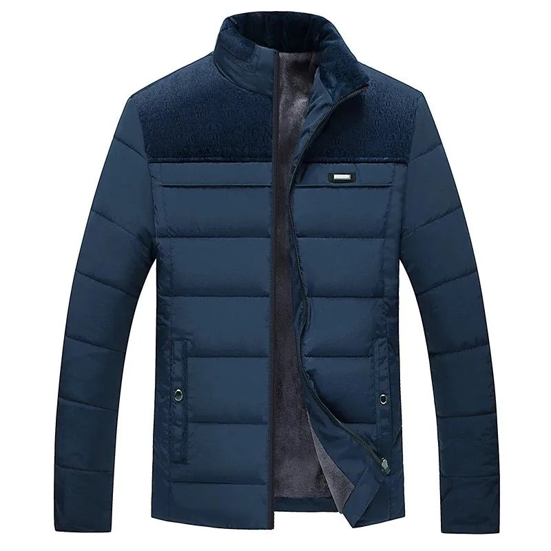 Élégante veste polaire matelassée