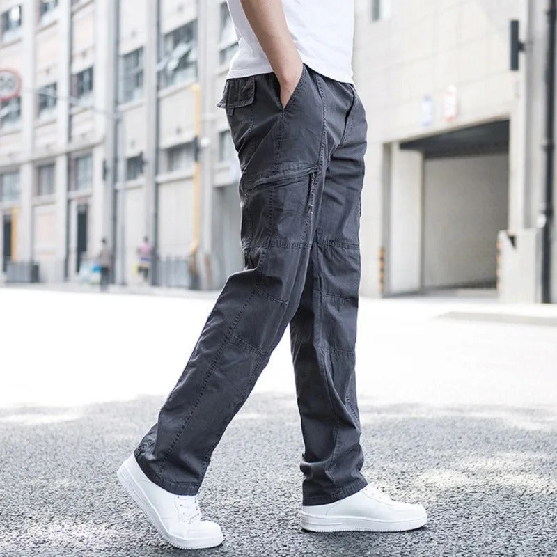 Pantalon cargo décontracté