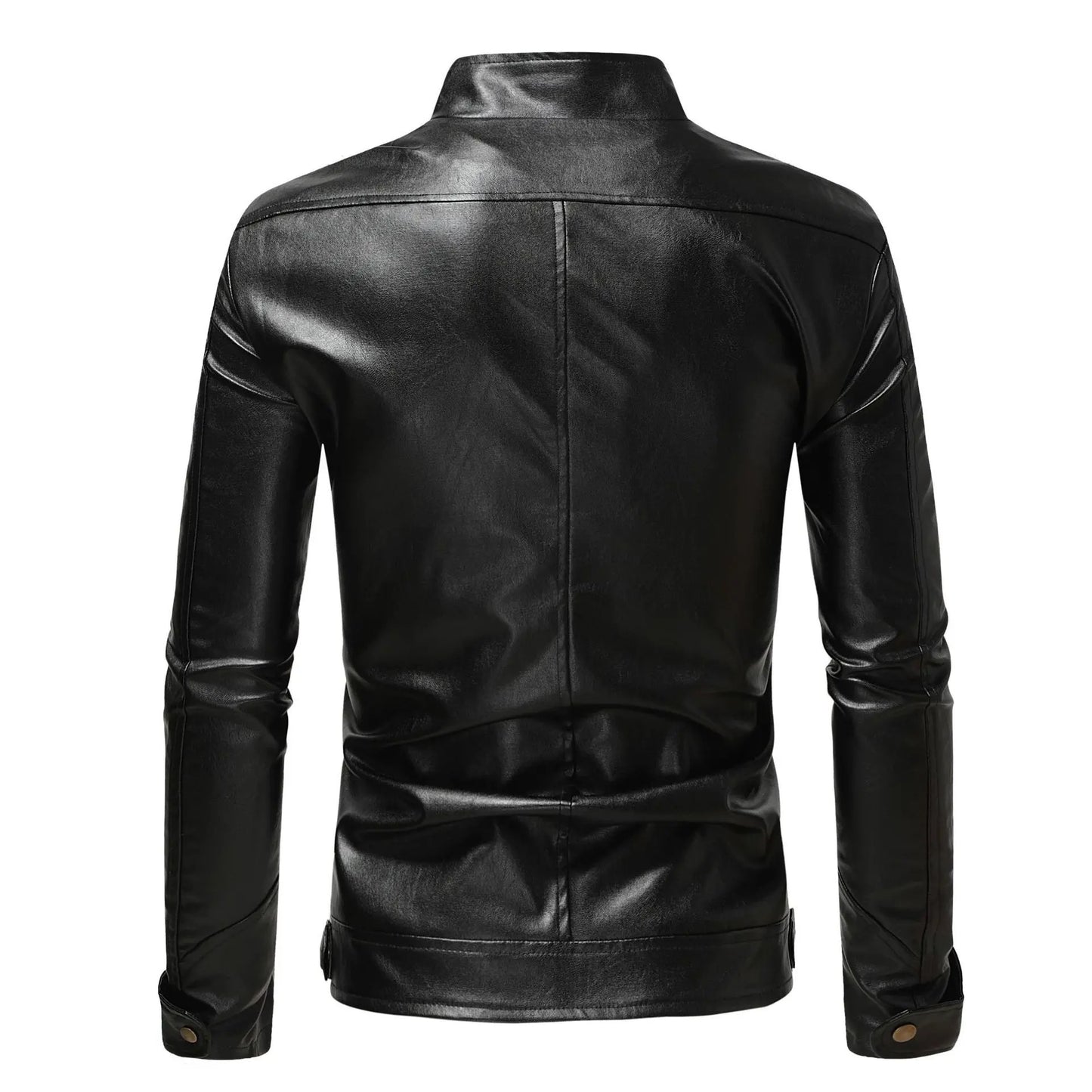 Veste en cuir élégante pour hommes