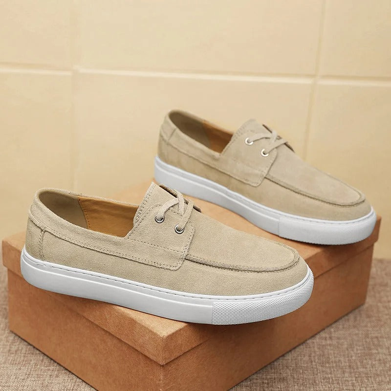Chaussures élégantes en daim