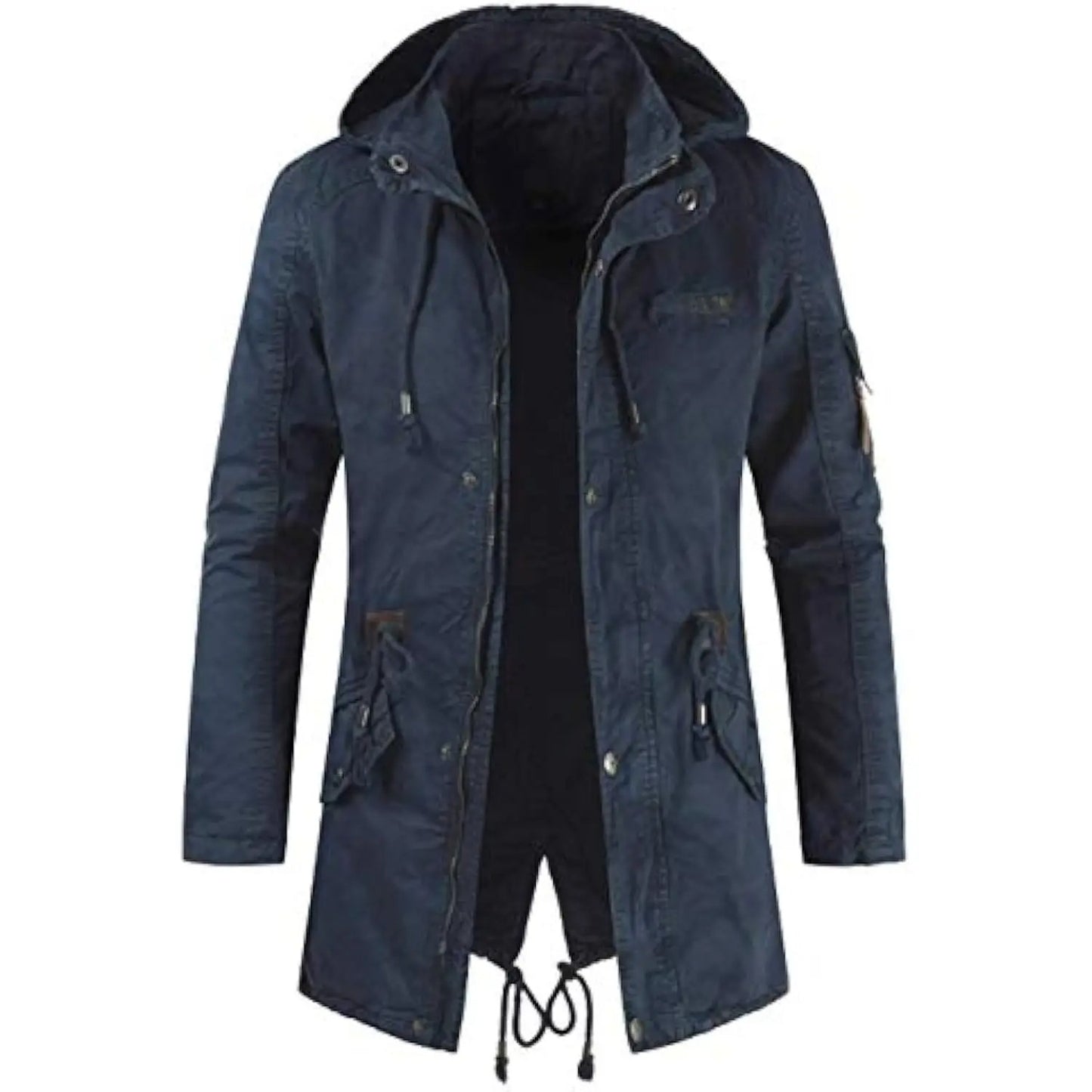 Veste parka cargo longue
