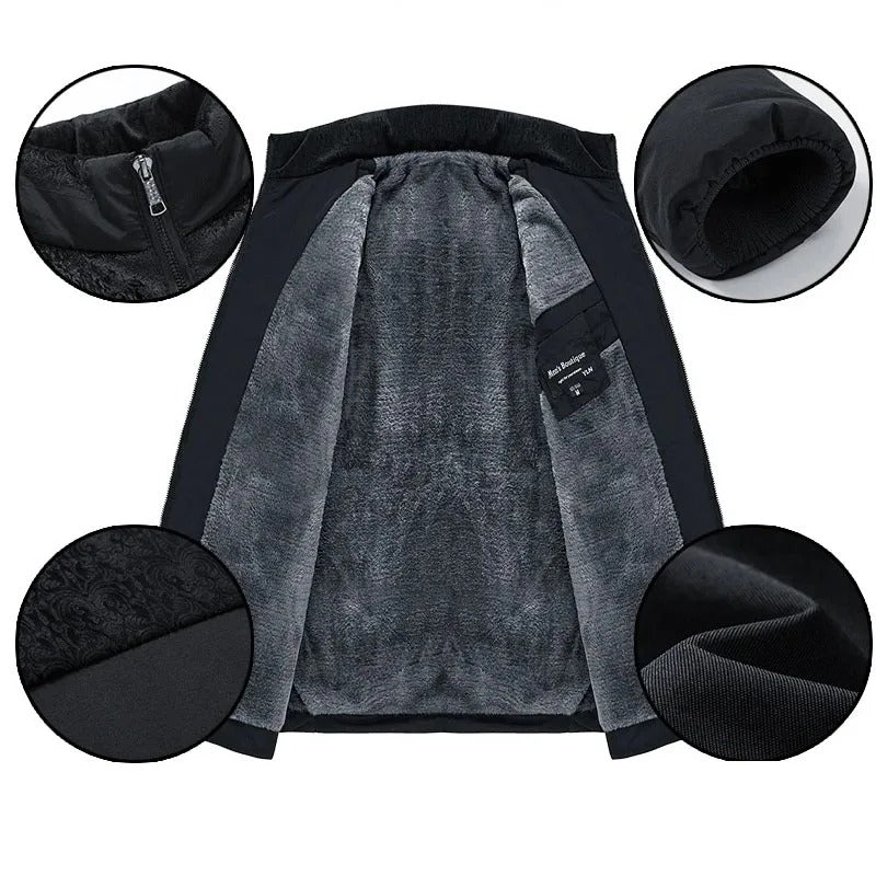 Élégante veste polaire matelassée