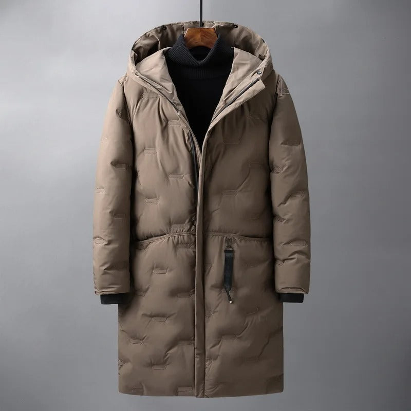 Veste longue d'hiver