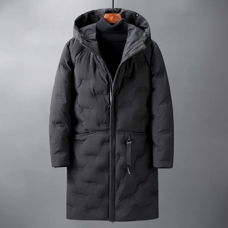 Veste longue d'hiver