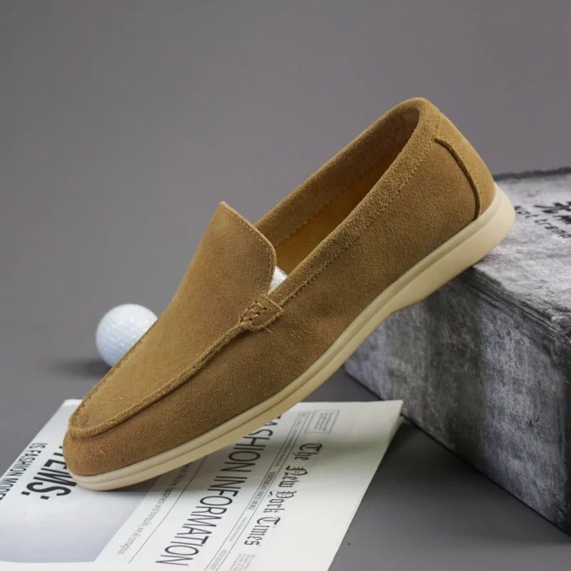 Mocassins en daim de qualité supérieure
