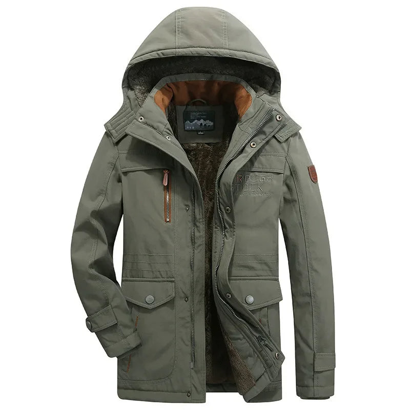 Veste d'hiver élégante et matelassée