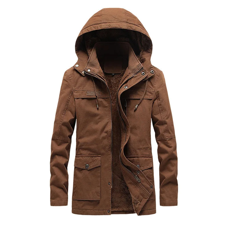 Veste d'hiver coupe-vent élégante