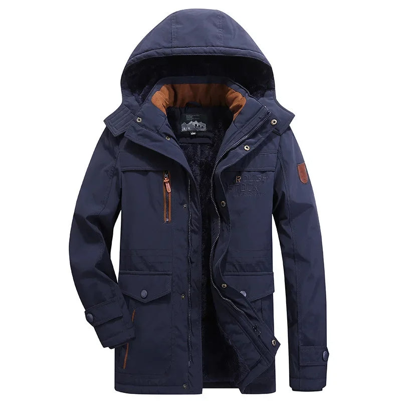 Veste d'hiver élégante et matelassée