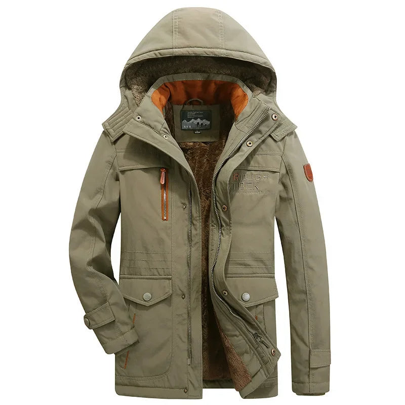 Veste d'hiver élégante et matelassée