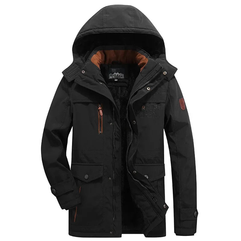 Veste d'hiver élégante et matelassée
