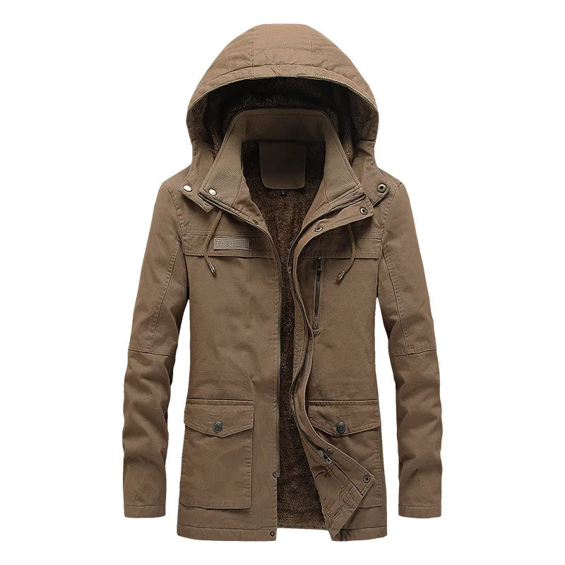 Veste d'hiver coupe-vent élégante