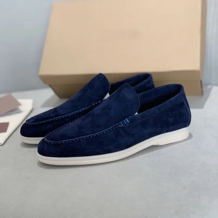 Mocassins en daim chic