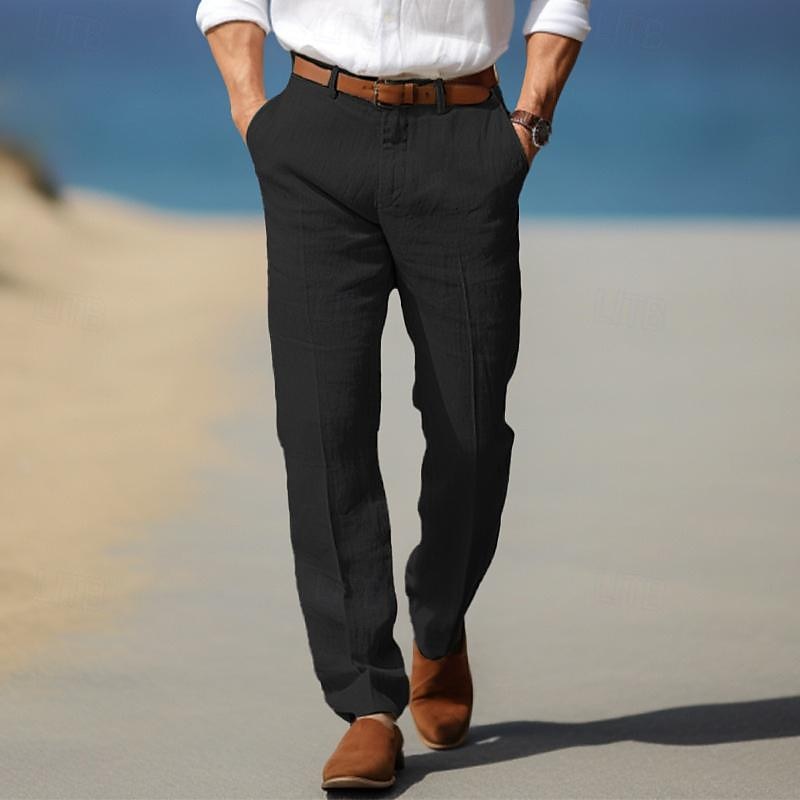 Pantalon de lin élégant
