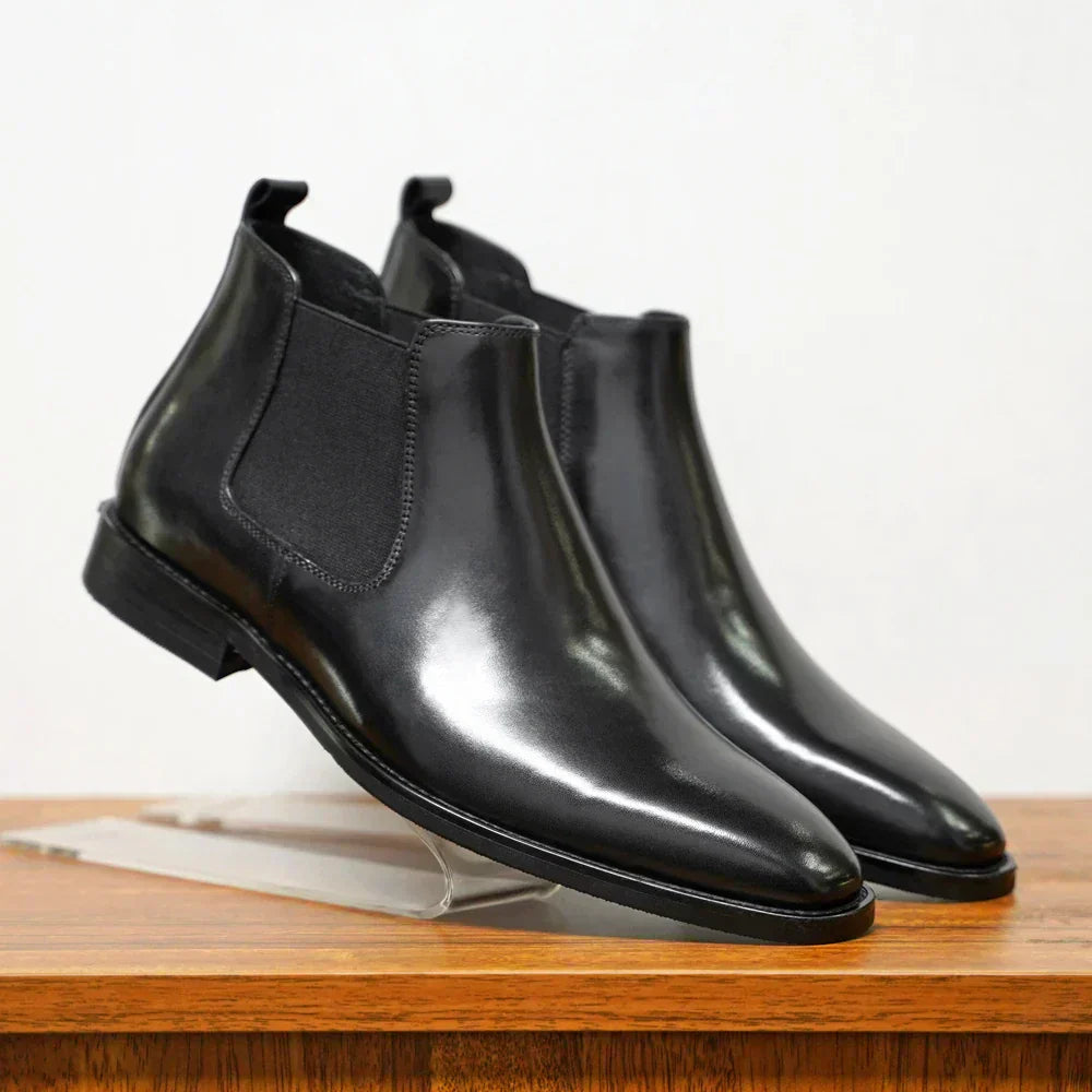 Bottes Chelsea en cuir Percival