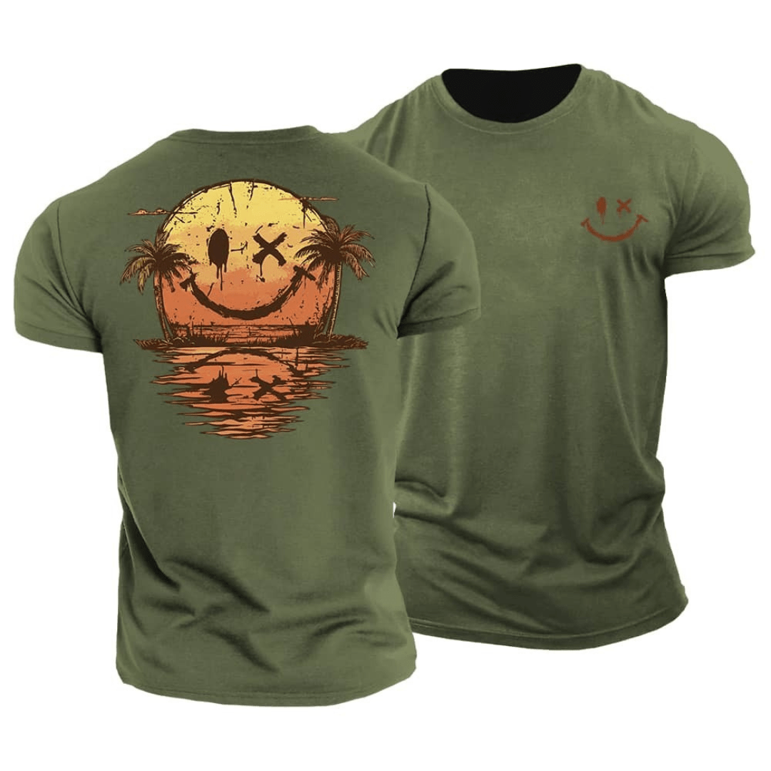 Chemise d'été Smiley