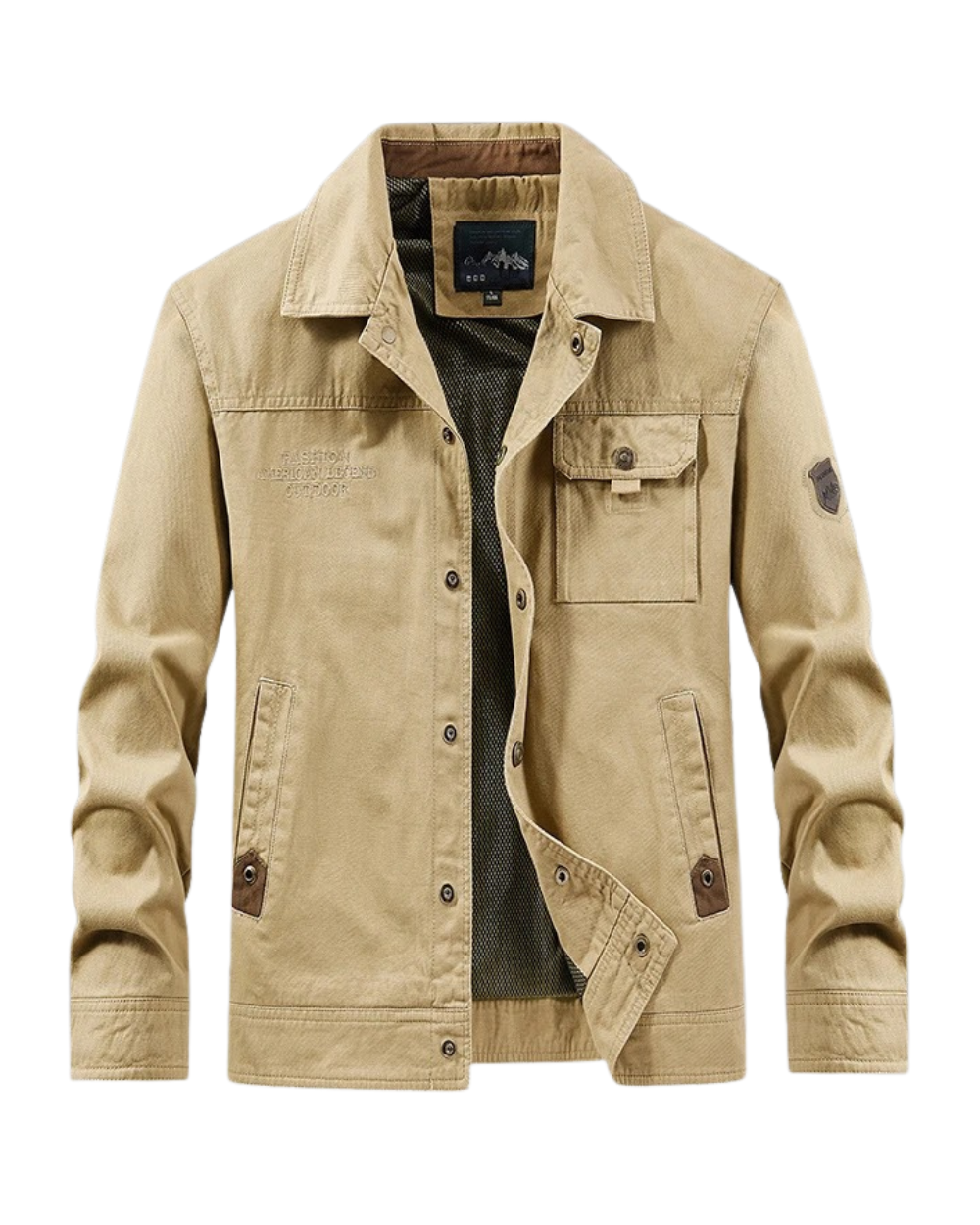 Veste coupe-vent en coton