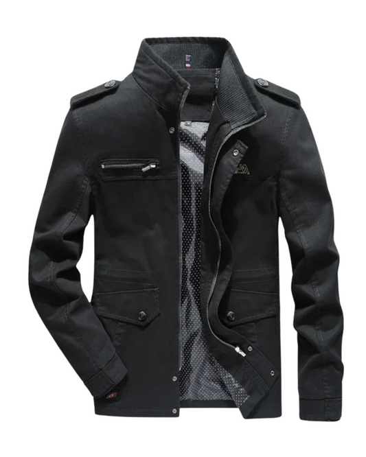 Veste cargo élégante en coton