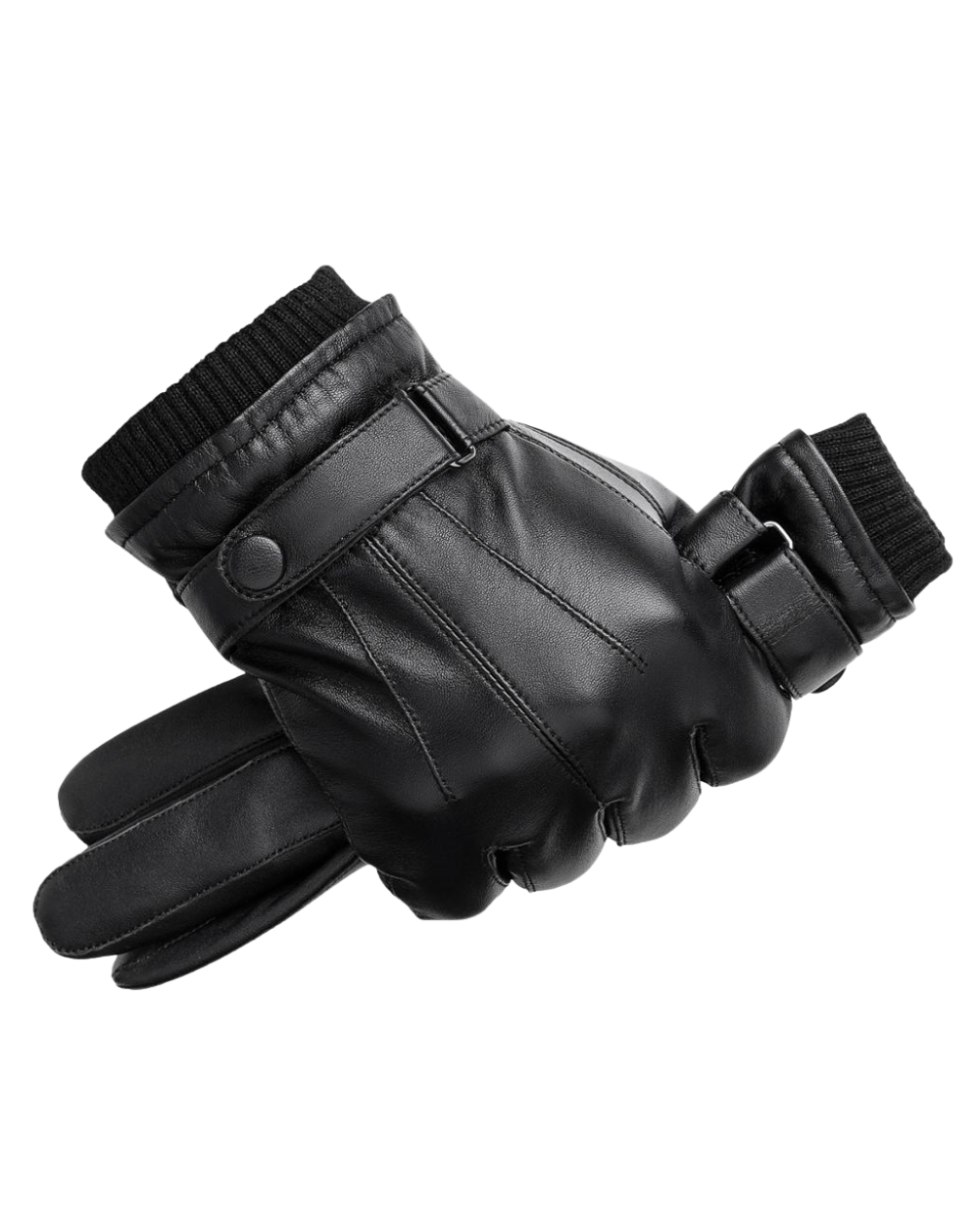 Gants en cuir élégants