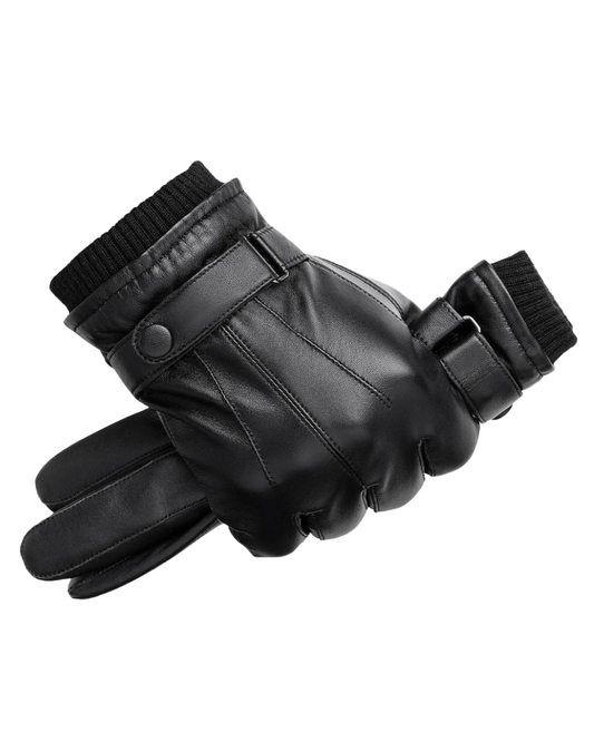 Gants en cuir élégants