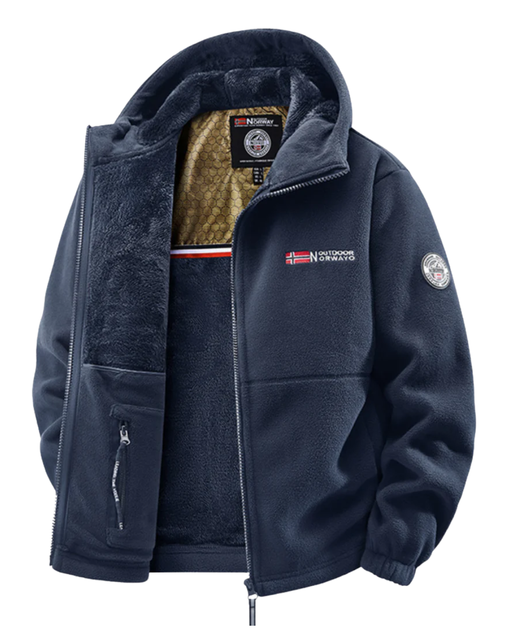 Veste élégante doublée en polaire