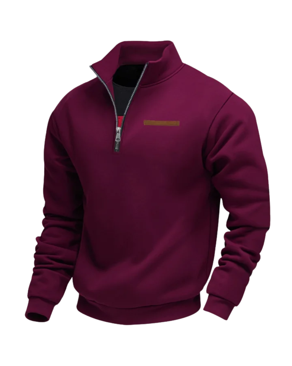 Pull zippé en polaire