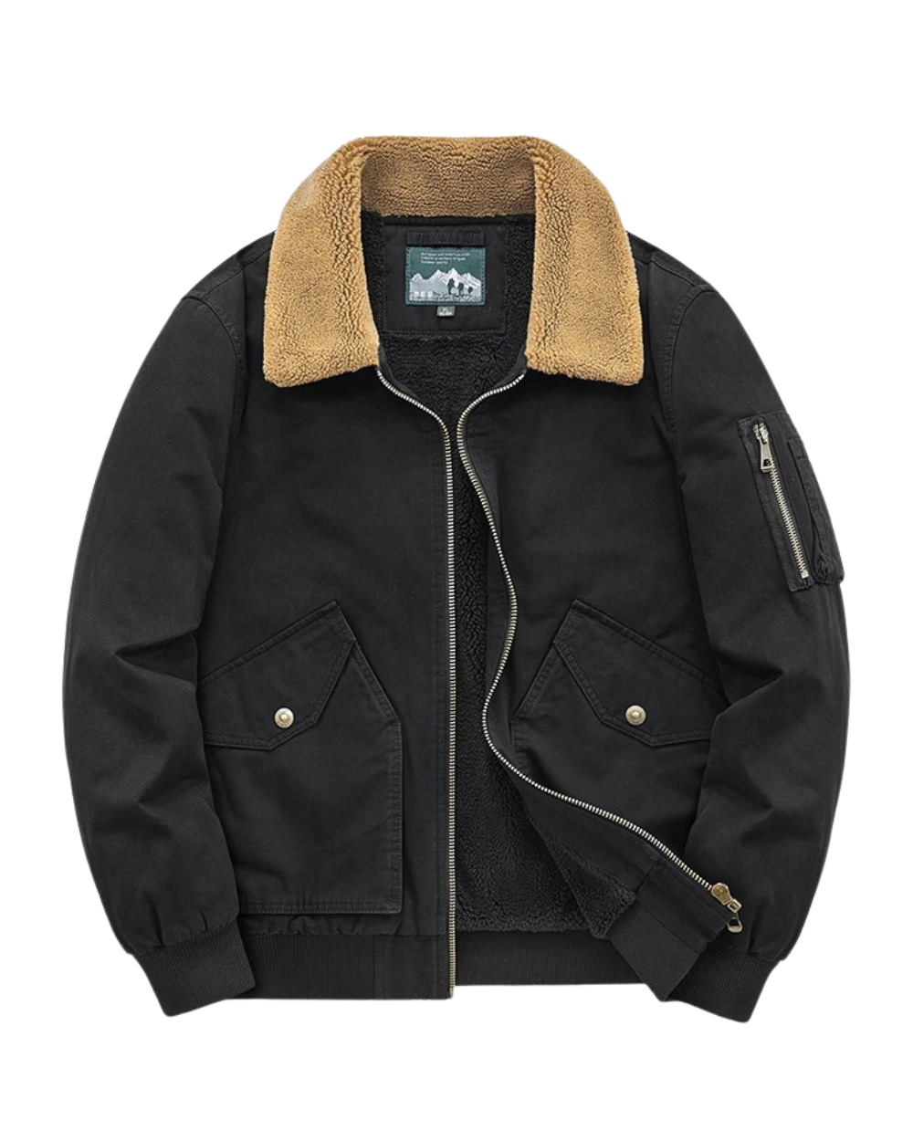 Veste élégante en coton matelassé