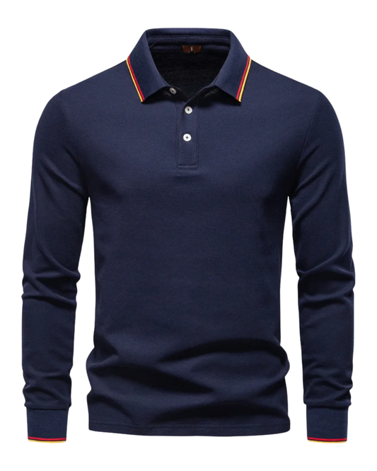 Elegant Polo Sweater
