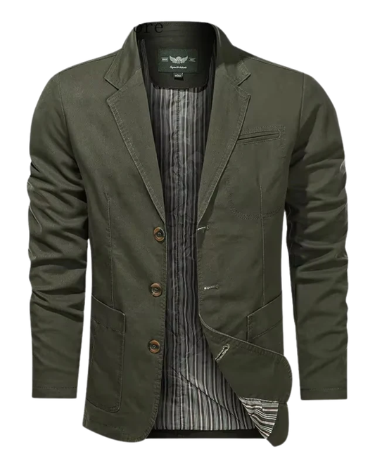 Blazer chic en coton