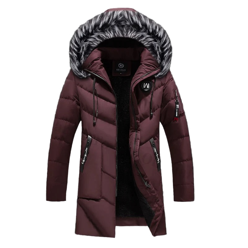 Veste parka coupe-vent élégante