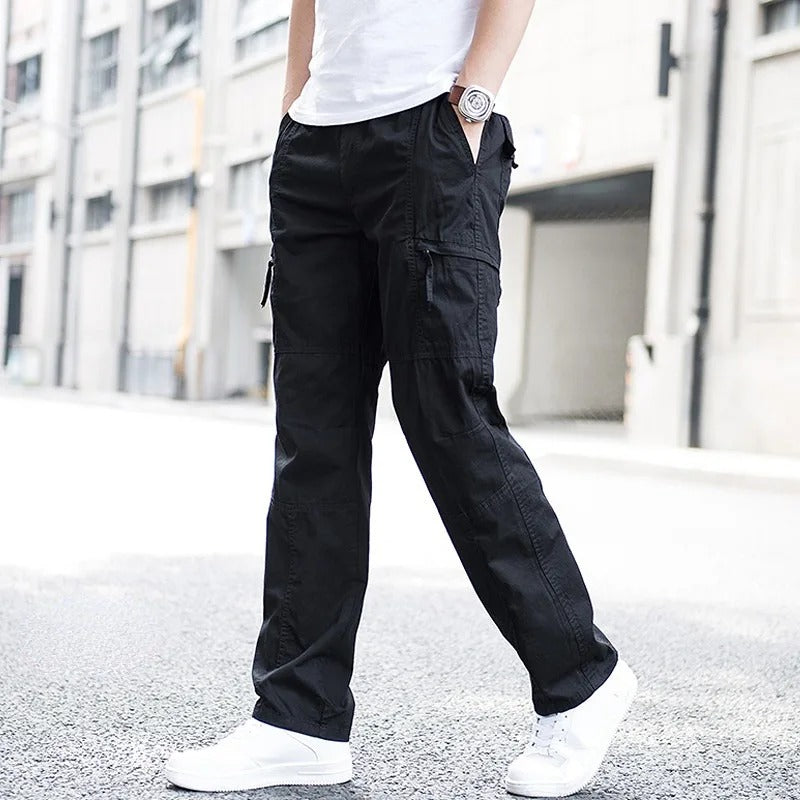 Pantalon cargo décontracté