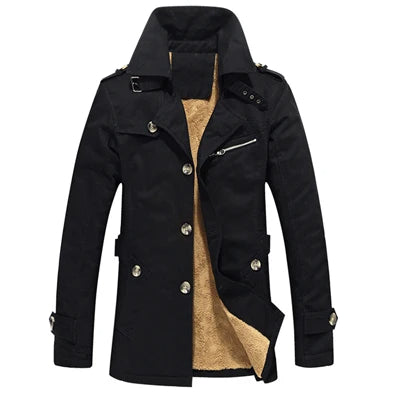 Trench-coat élégant et rembourré
