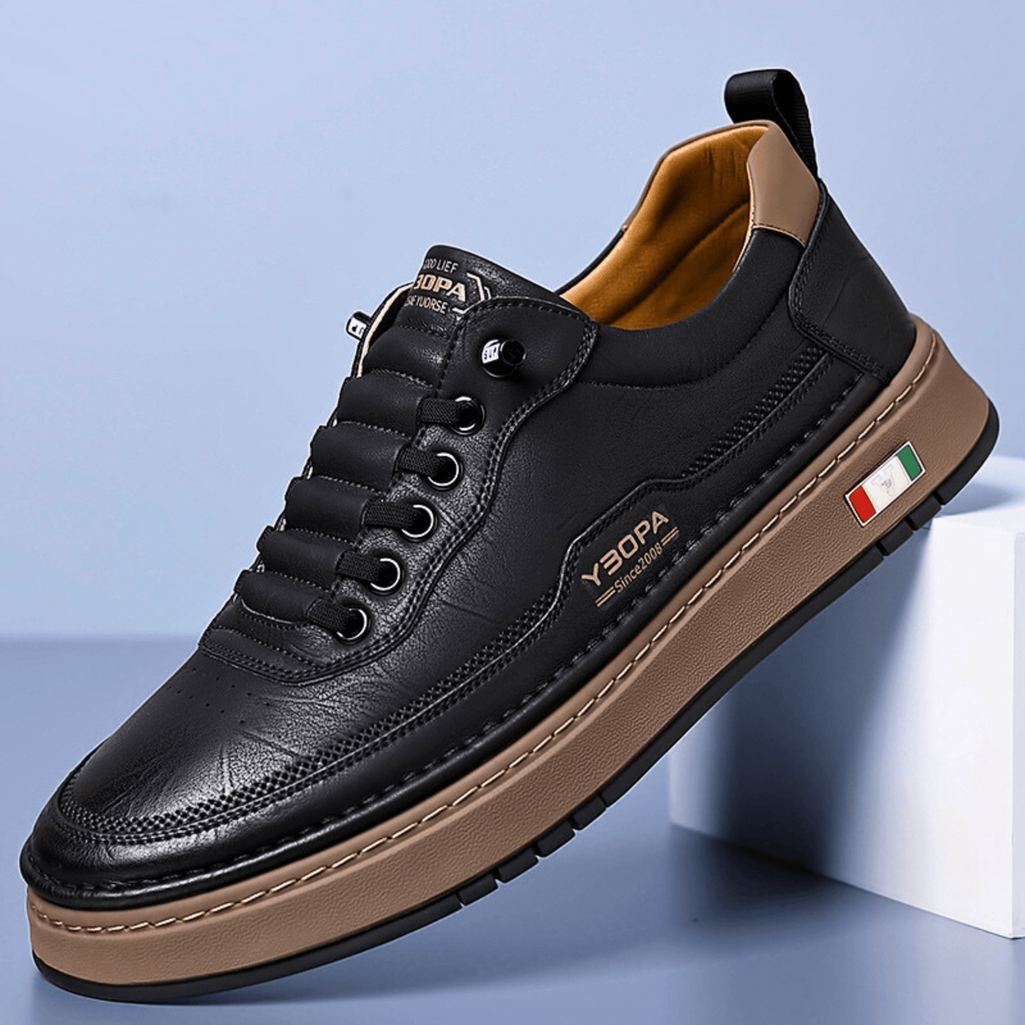 Chaussures en cuir italien