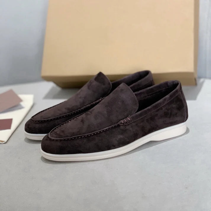 Mocassins en daim chic